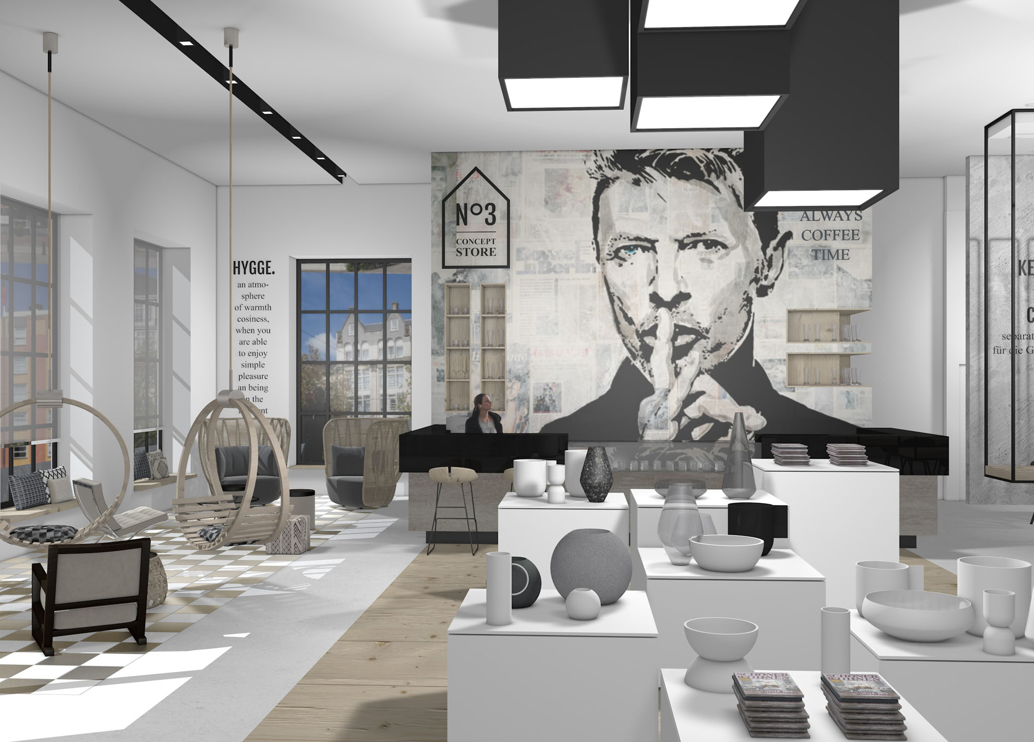 Projektansicht Concept Store