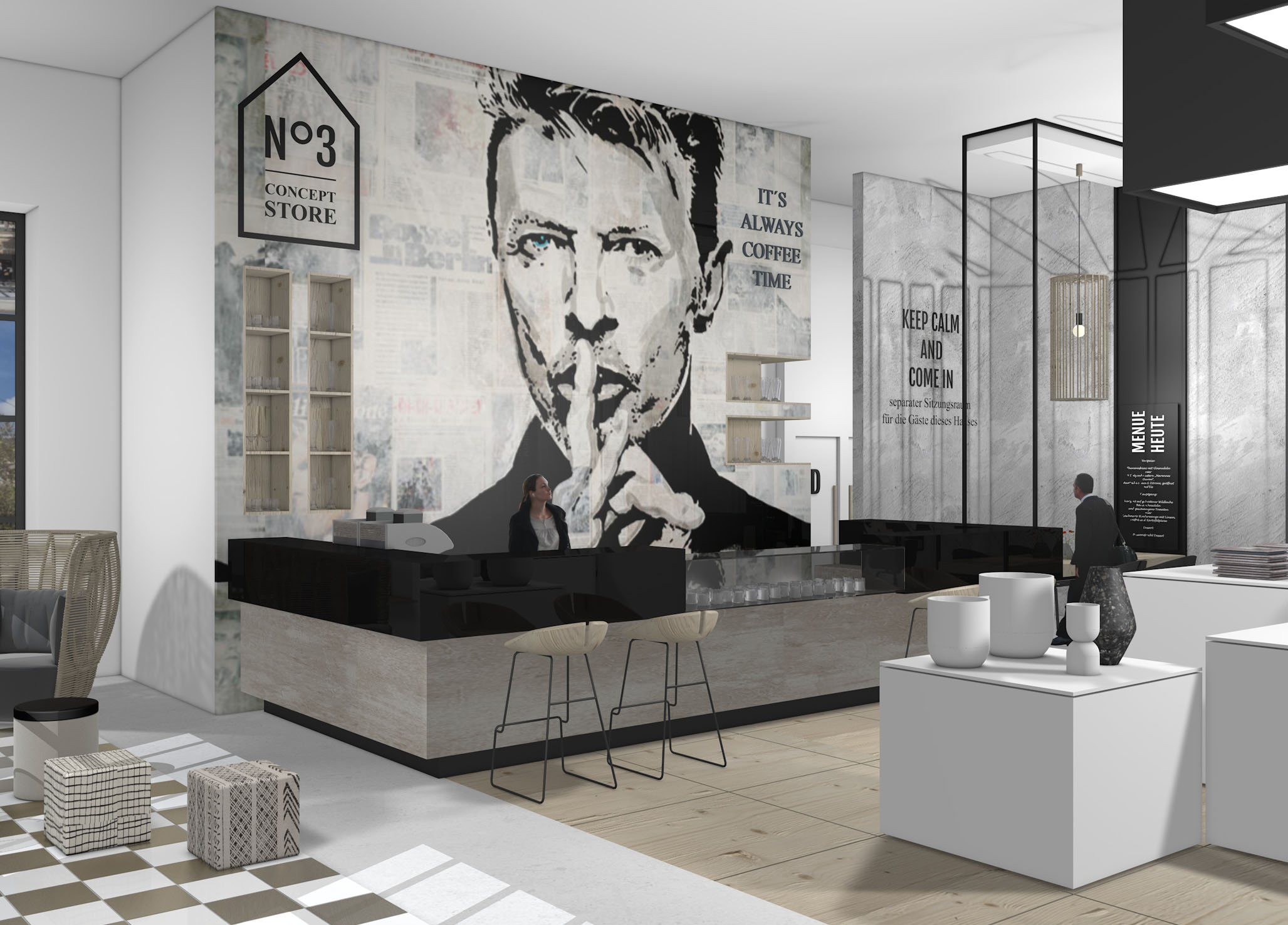 Projektansicht Concept Store